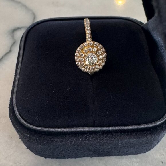 Tiffany & Co 18k Rose Gold Diamond Soleste® Ring - Picture 4 of 10